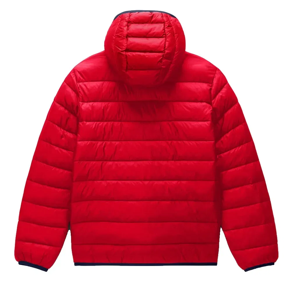 Детская куртка для девочек стеганая Aerons Napapijri, Red — фото 4