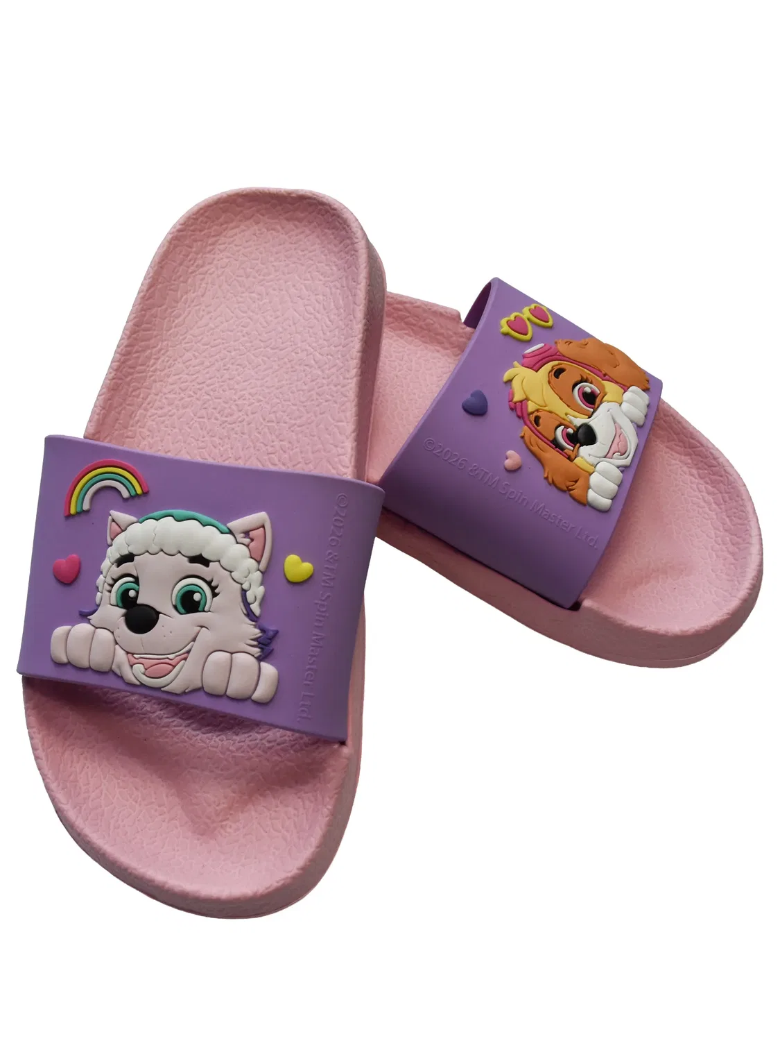 Шлепанцы для купания с принтом Skye & Everest Paw Patrol, розовый — фото 4