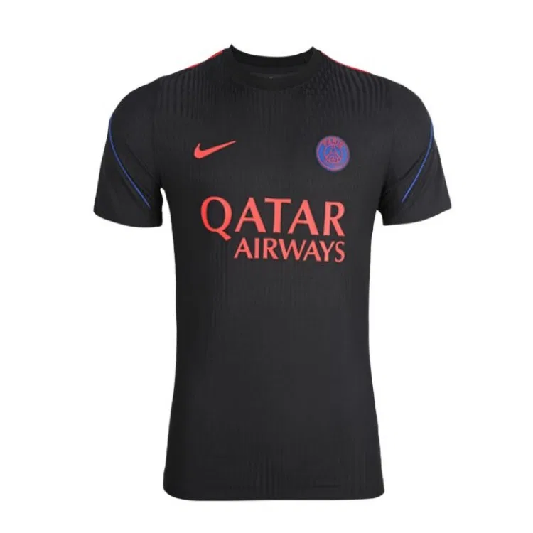 Детская футболка с круглым вырезом Paris Saint Germain Soccer Jerseys Nike