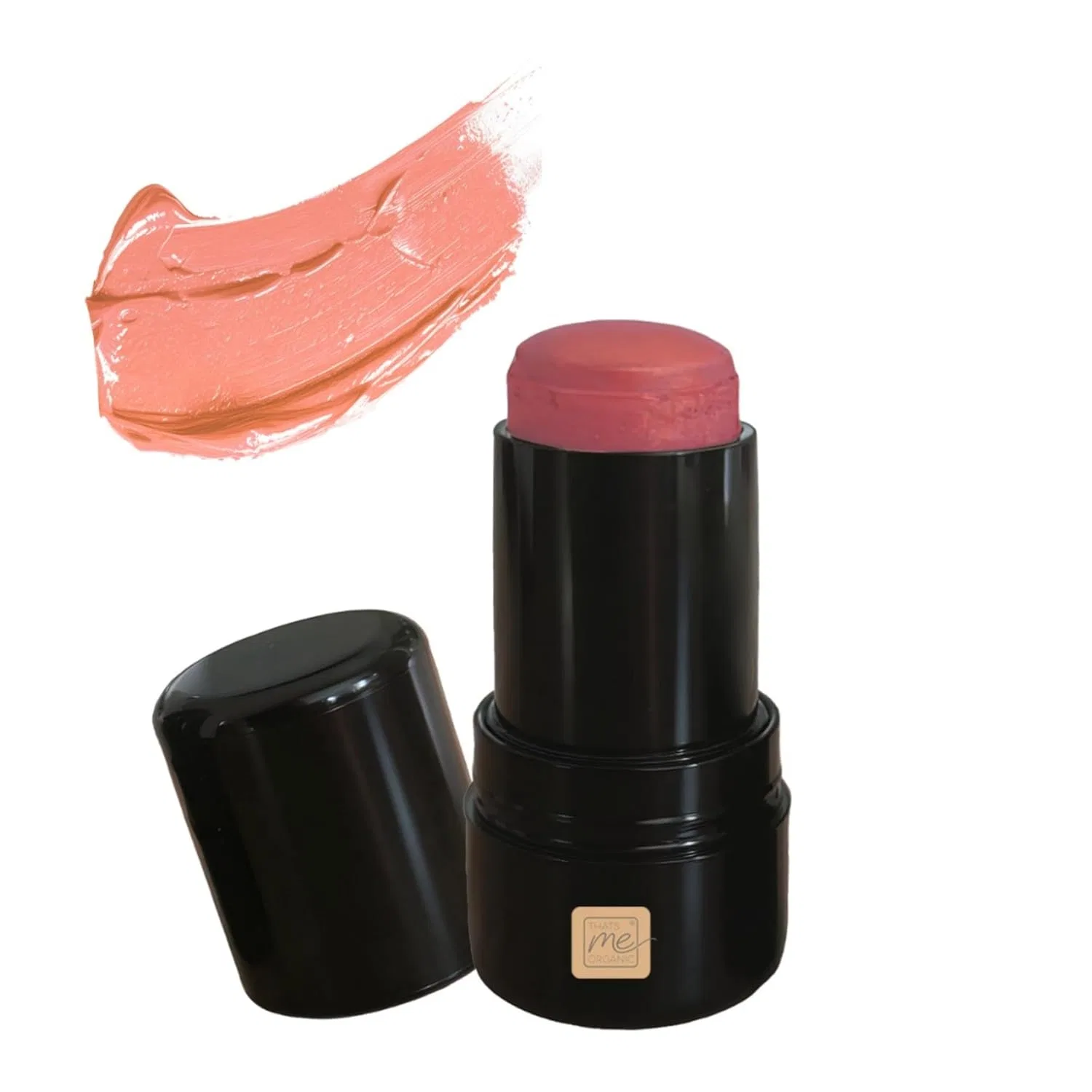 Органический стик 3-в-1 для губ, румян и теней «Coral Nude» от thats me organic Thats Me Organic, Coral Nude