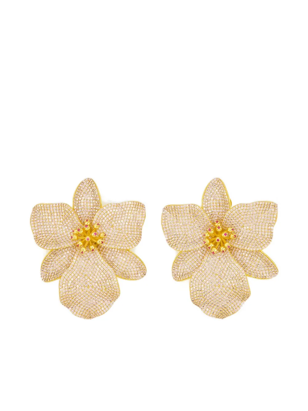 

Серьги Singapore Orchids Begüm Khan, золотой