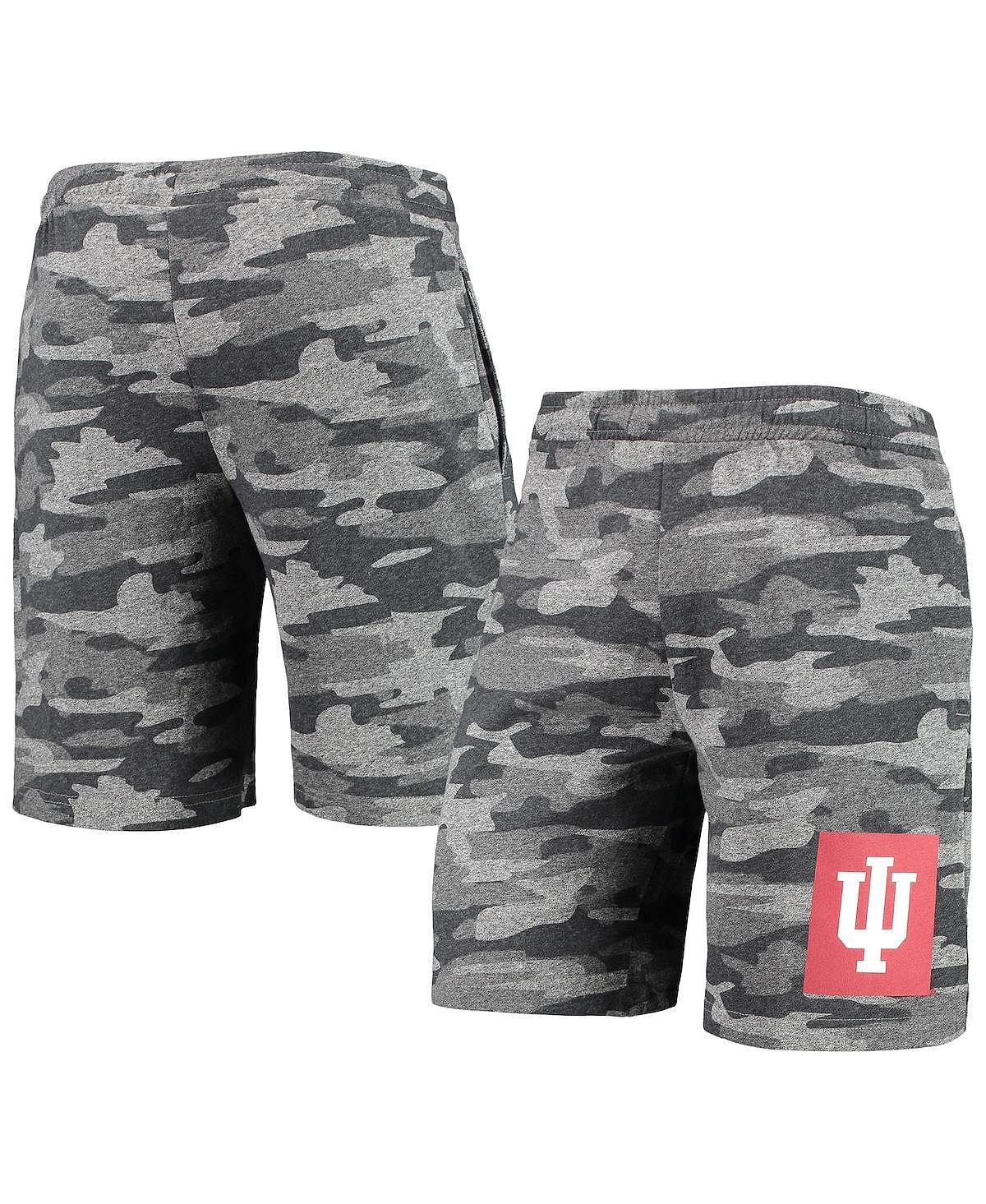 

Мужские угольно-серые шорты indiana hoosiers camo backup terry jam lounge shorts Concepts Sport, мульти