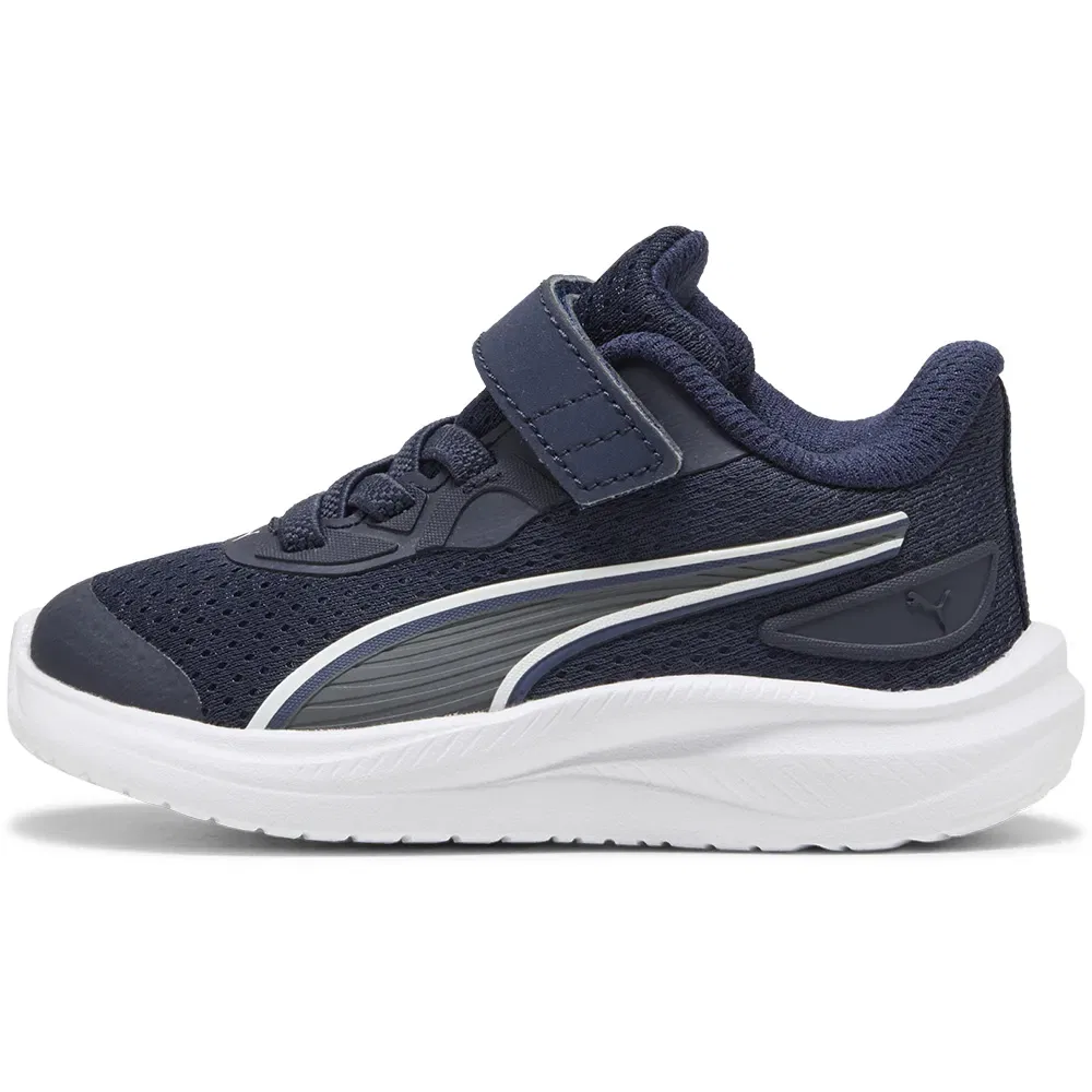 Детские кроссовки для девочек с эластичной шнуровкой Skyrocket 2 AC+ Puma, Blue — фото 3