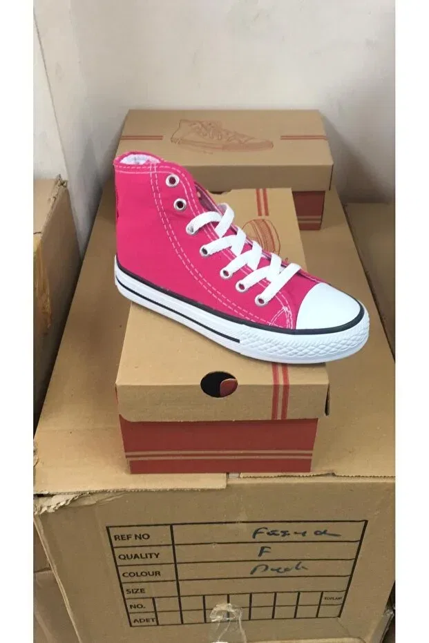 Детские кеды для мальчиков джинсовые Rabellashoes, Fuchsia