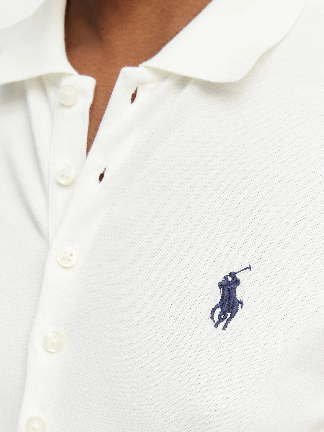 Женское повседневное платье стандартного кроя Polo Ralph Lauren, белый — фото 4