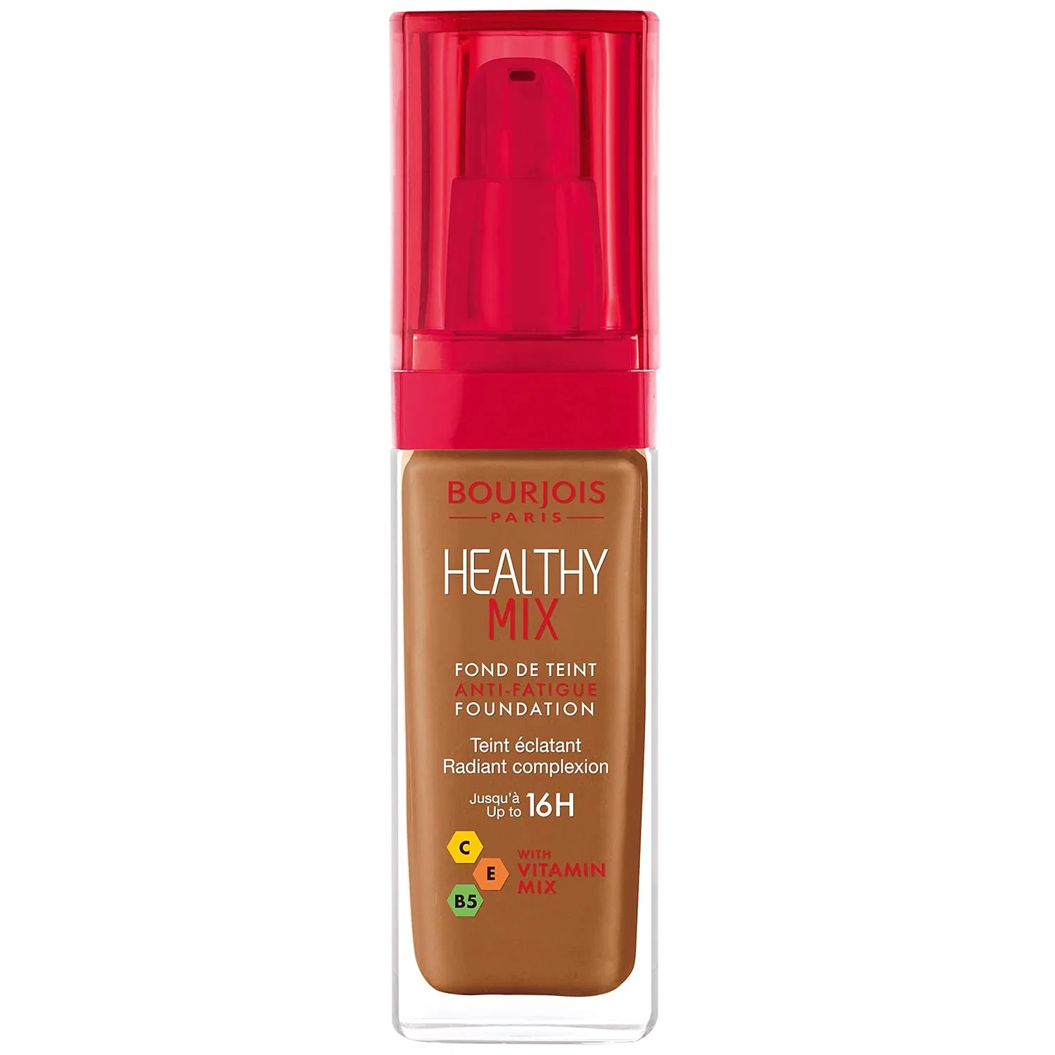Тональный крем, Anti-Fatigue, Bourjois, 30мл, 62 Cappuccino