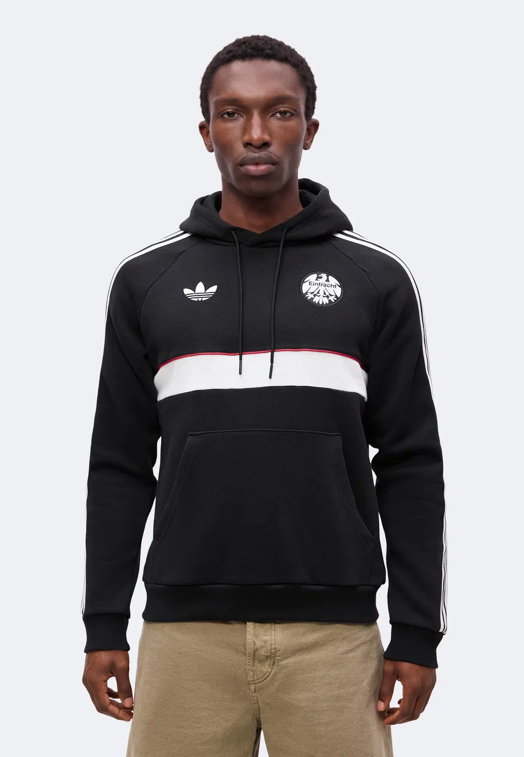 Толстовка ФК Айнтрахт Франкфурт - клубная одежда Adidas Originals, Black