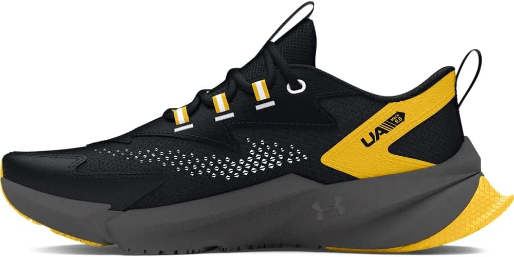 Детские кроссовки для бега Scramjet 6 Under Armour, Black/Taxi/Black