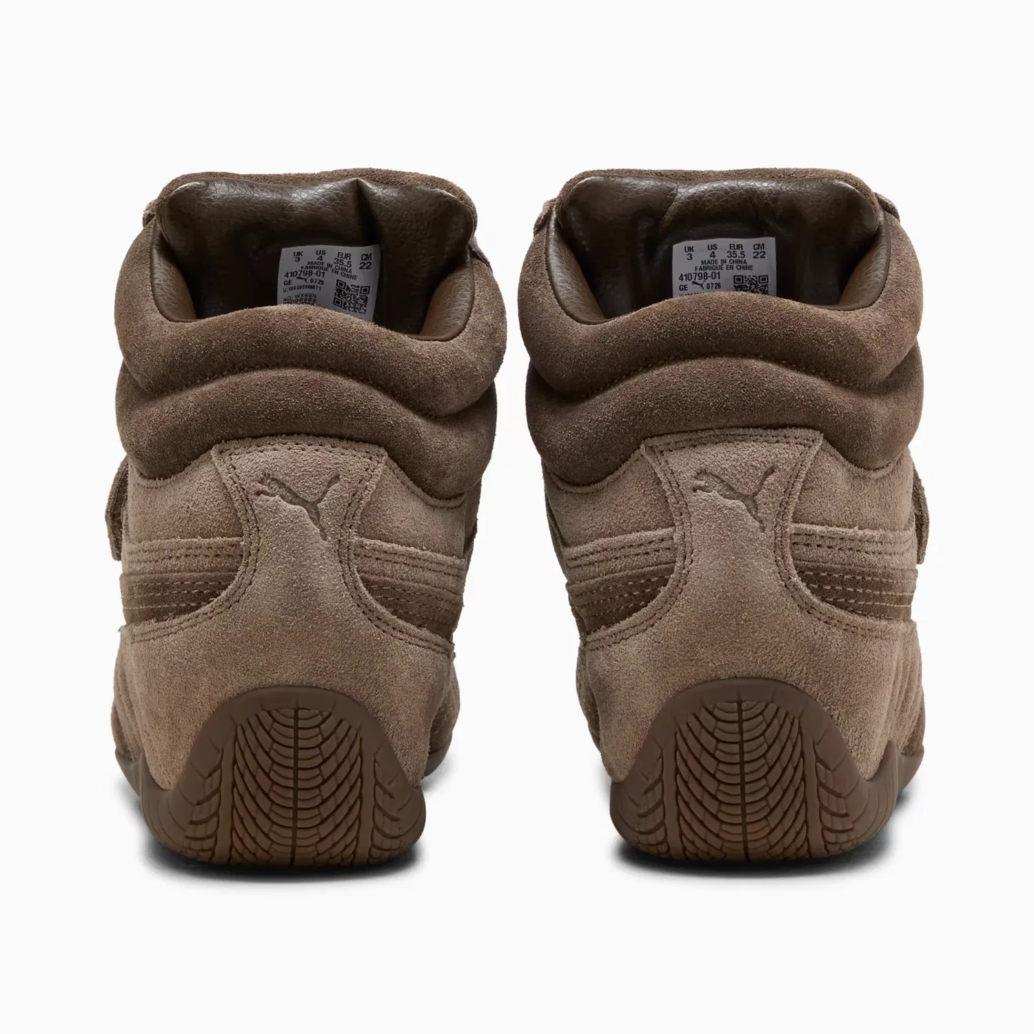 Кроссовки для детей постарше Speedcat Wedge Puma, Totally Taupe-Chocolate — фото 3