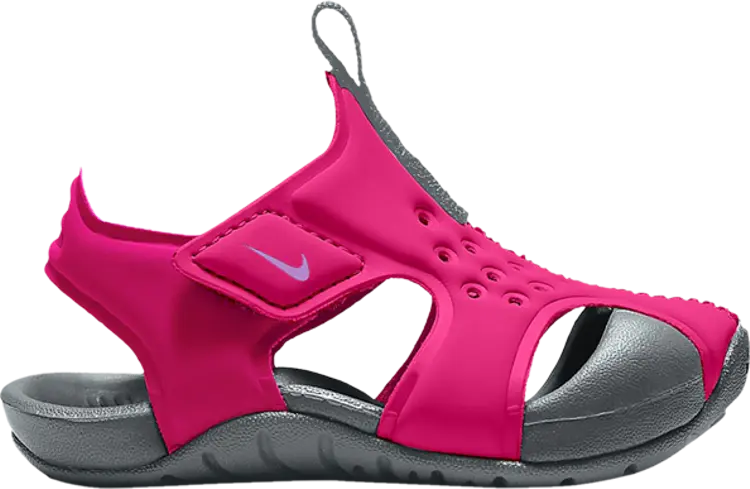 

Сандалии Nike Sunray Protect 2 TD 'Hyper Pink Grey', розовый