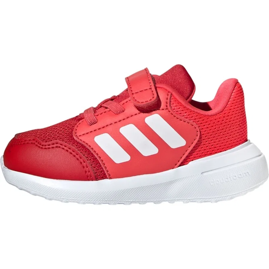 Детские спортивные кроссовки с застежкой-липучкой Tensaur Run 3.0 adidas, Красно-белый — фото 3