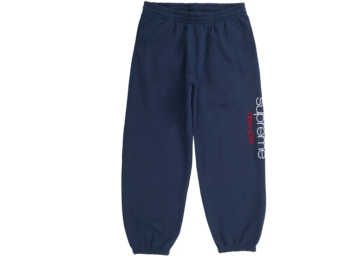 Мужские спортивные штаны хлопковые Sweatpant Supreme, Navy