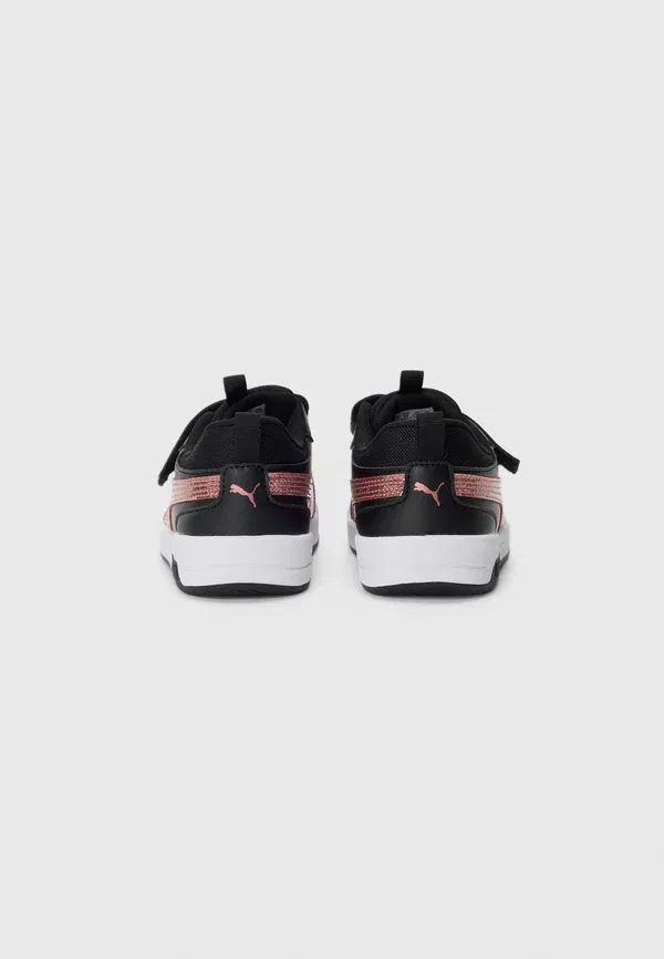 Кроссовки для бега Multiflex 2 glitz unisex Puma, Black/Rose Gold-coloured, черный/розовый — фото 3