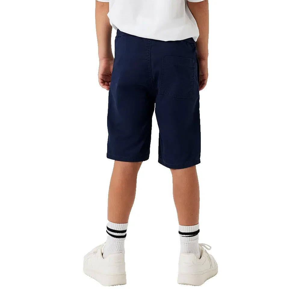 Шорты Name It Ryan Jog L Twill 7001, синий — фото 2