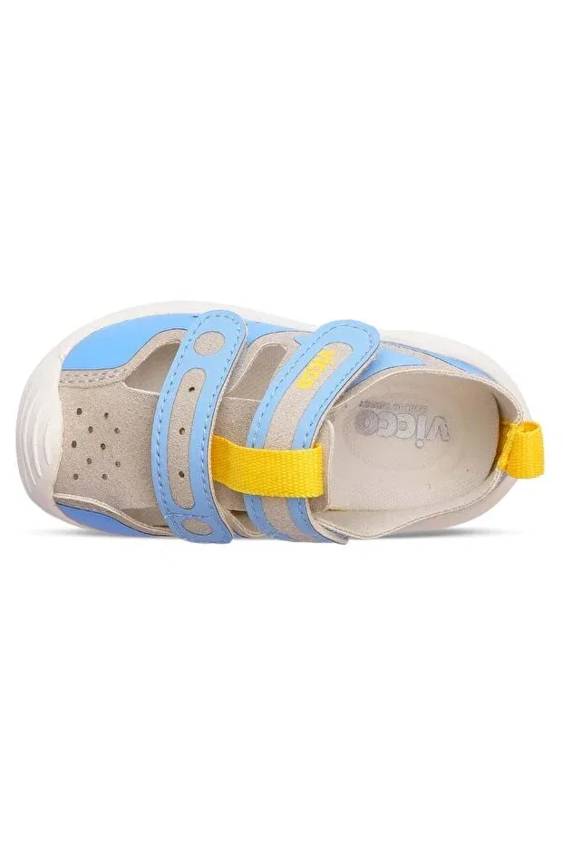 Детские кроссовки для девочек текстильные с принтом Vicco Riga First Step Baby Igor, Multicolor — фото 4