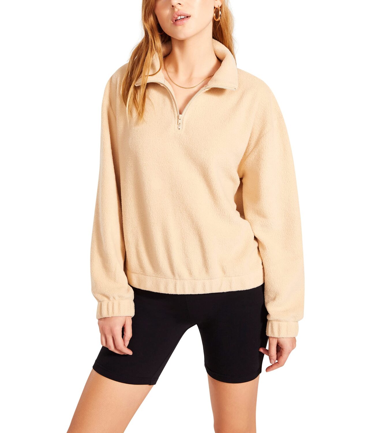 

Пуловер Steve Madden, What The Fluff Fleece Pullover Jacket