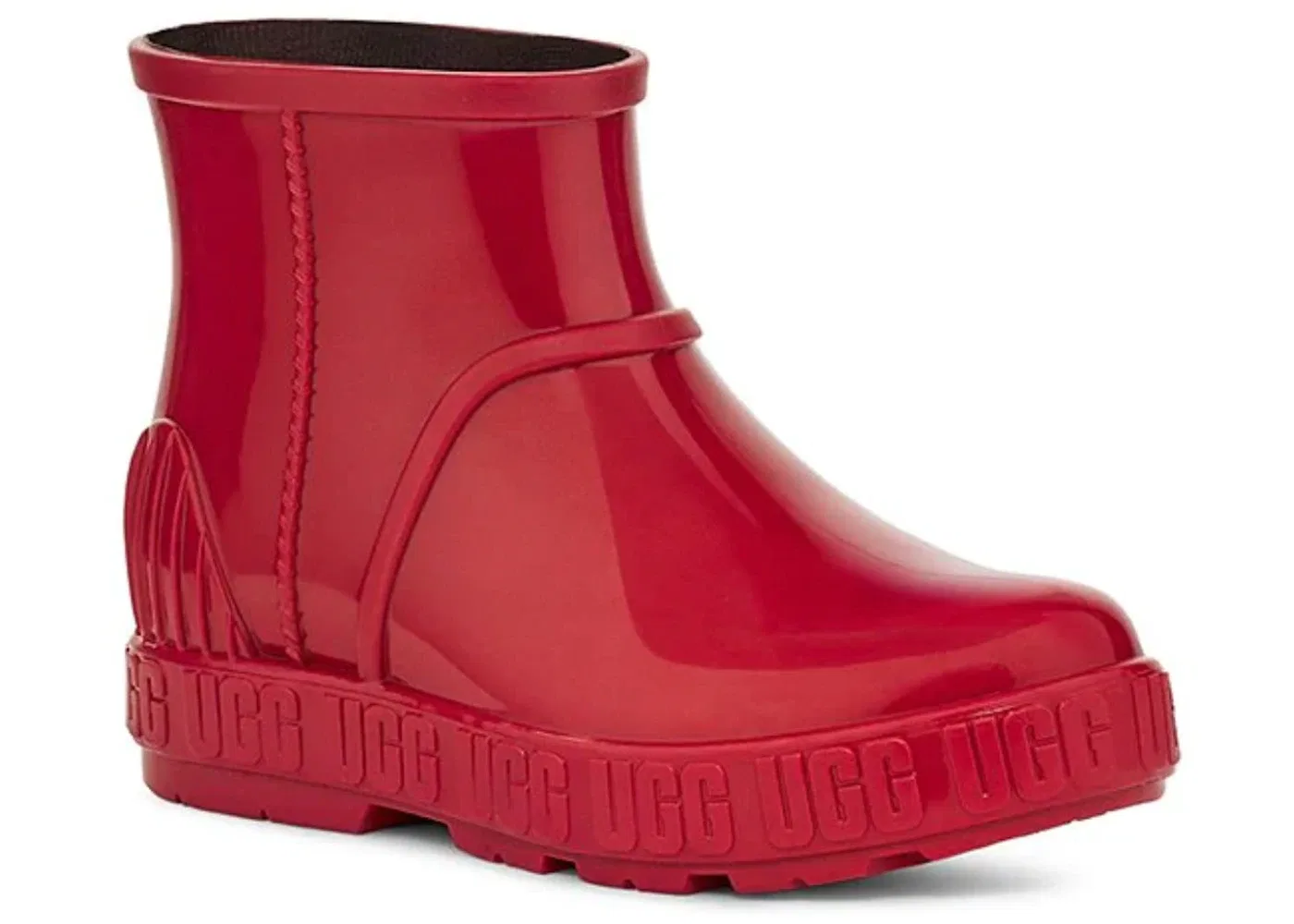 Детские ботинки с принтом UGG Drizlita Boot, Samba Red — фото 2