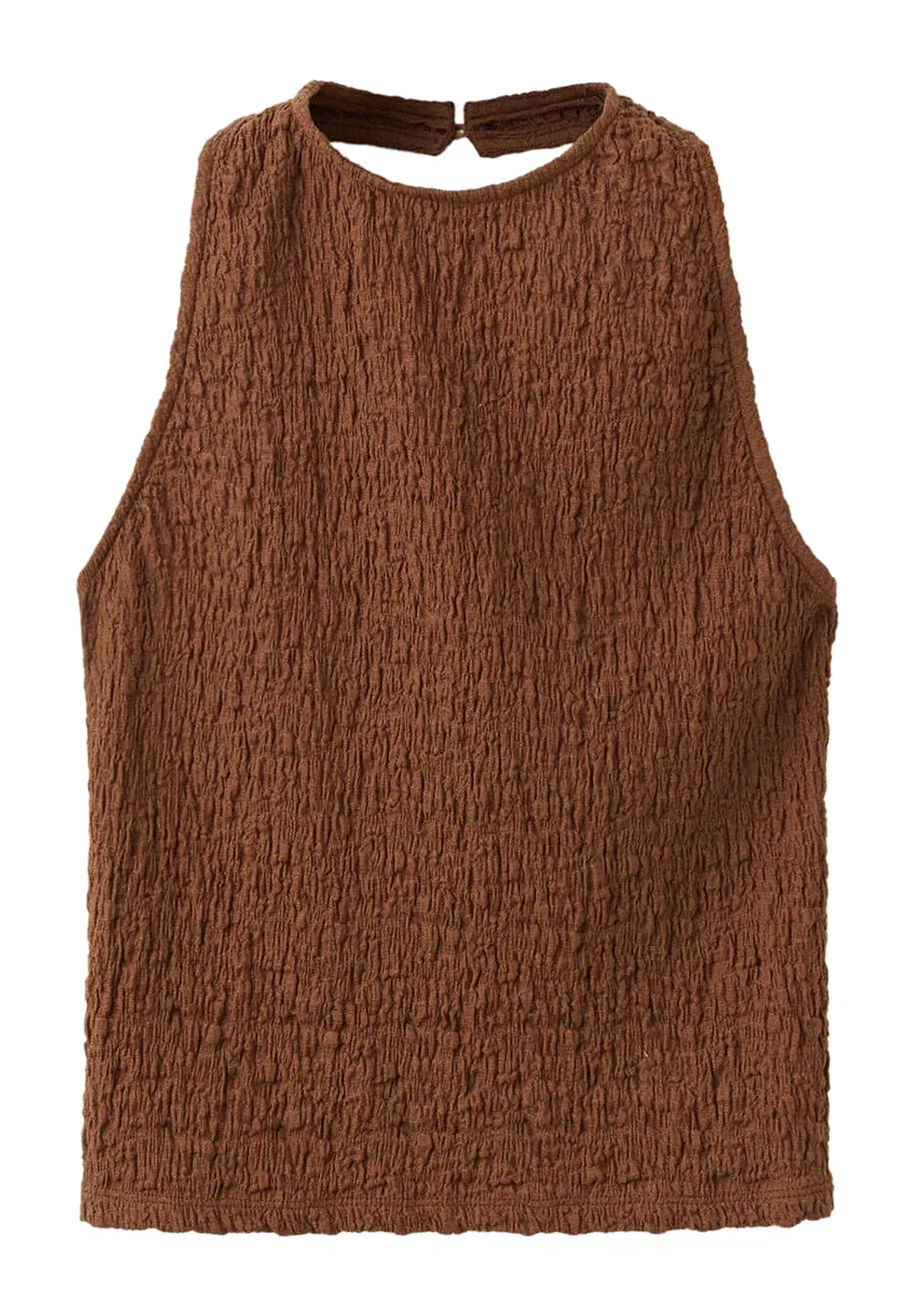 Подростковый - топ Mango Kids, Brown — фото 4