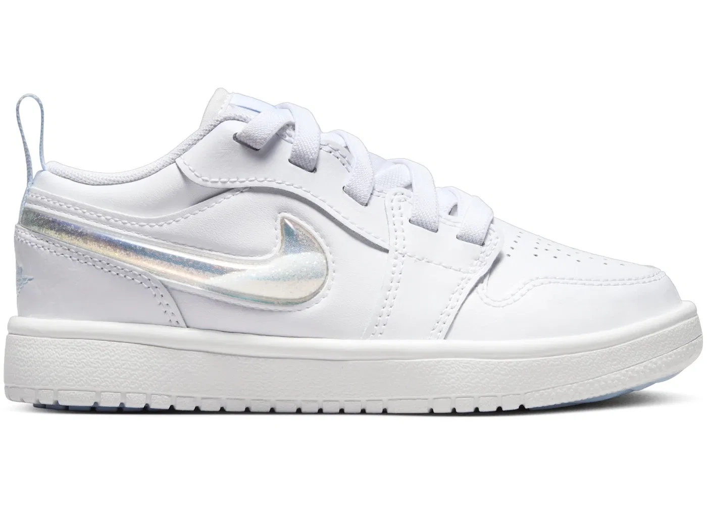 Детские кроссовки с низким верхом Jordan 1 Low ALT SE Jordan, White Summit White Ice Blue