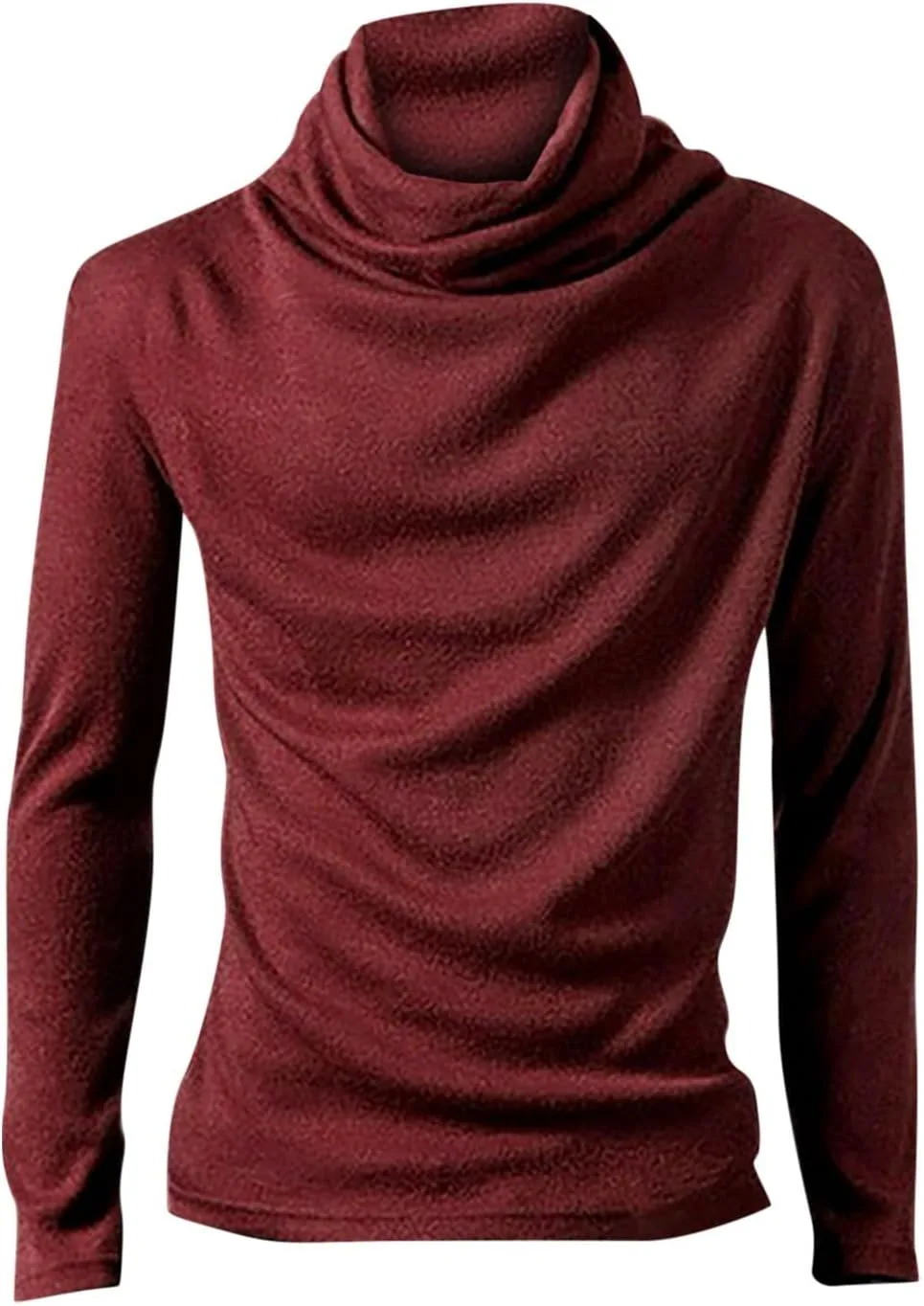 

Мужской свитер с длинным рукавом, вязаный пуловер с воротником-стойкой, легкий джемпер винтажный