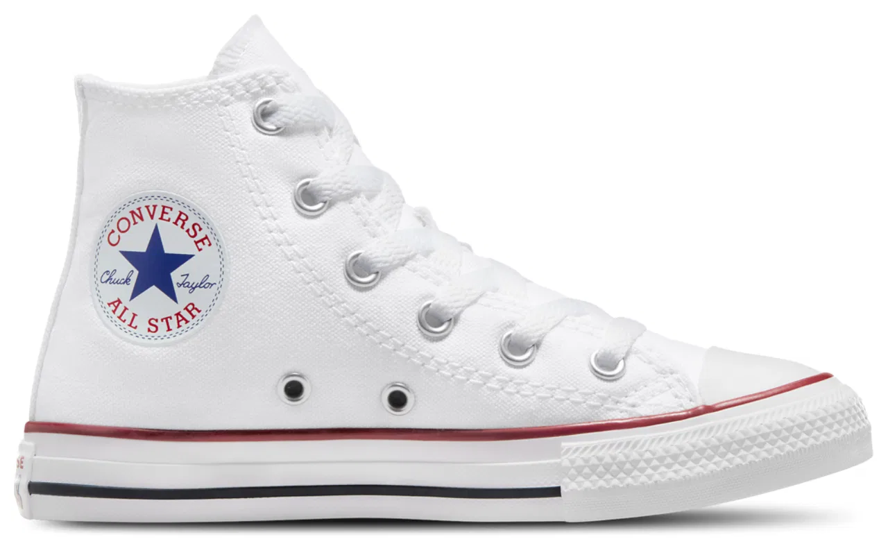 Кроссовки для мальчиков All Star High Top Converse, цвет Optical White/White