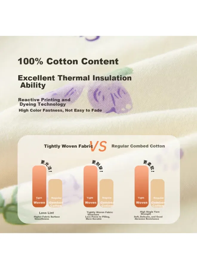 Комплект термобелья из хлопка для девочек Antibacterial 40s compact spinning Deesha — фото 4