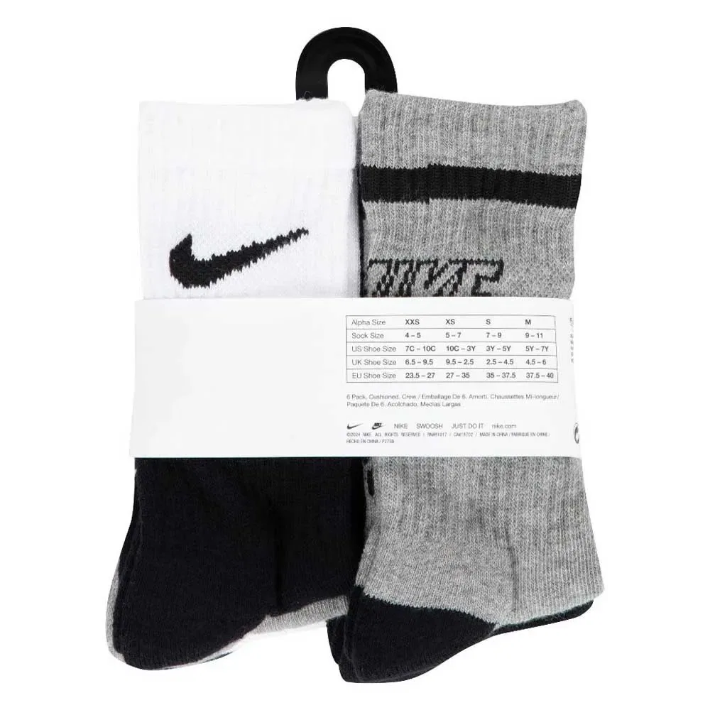 Носки 6 пар Nike, мультиколор — фото 4