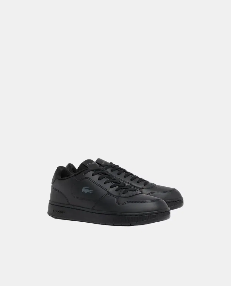 Детские кроссовки для мальчиков с синтетическим верхом Court Ace Lacoste, Negro — фото 2