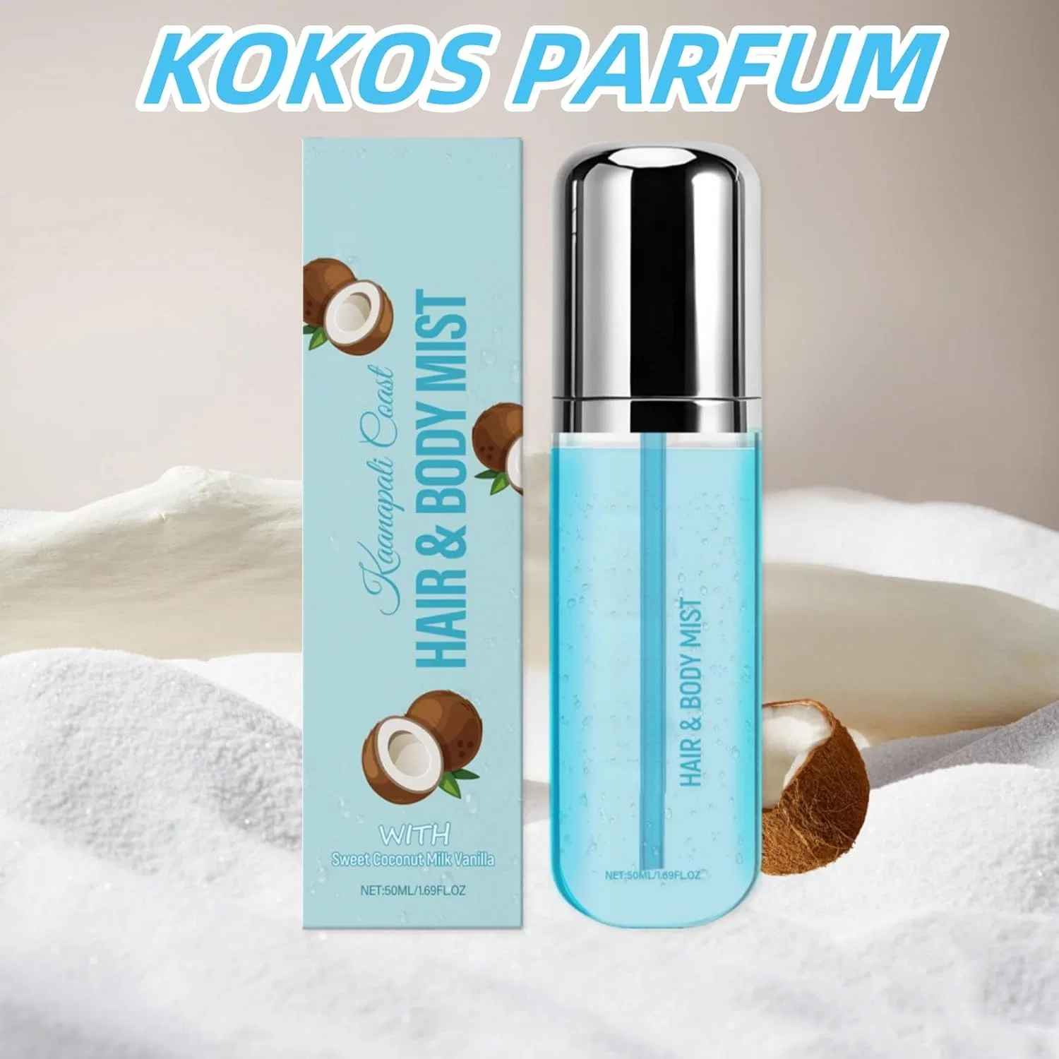 Спрей для тела Coconut, 50 ml Generisch — фото 2