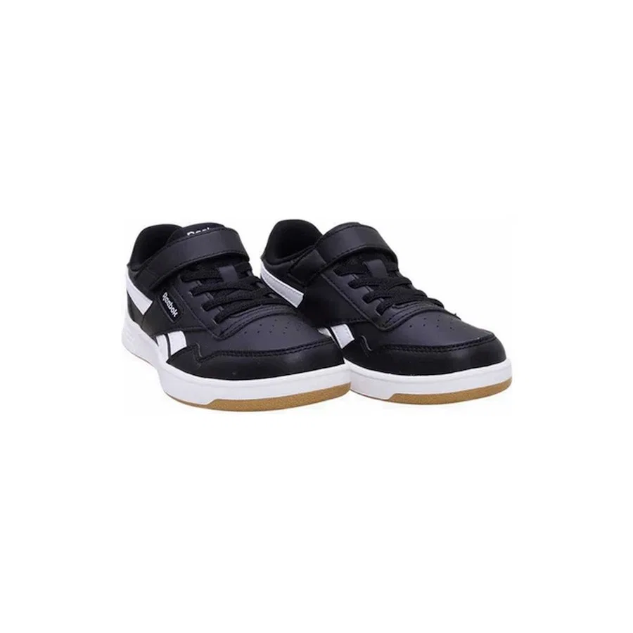 Кроссовки с эластичными шнурками COURT ADVANCE ELASTIC LAC Reebok, Черный — фото 3