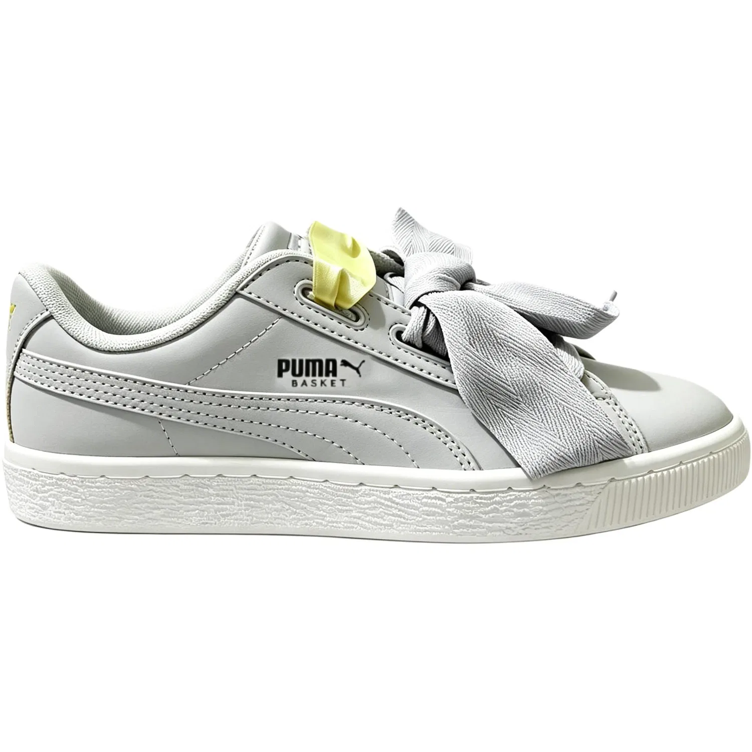 Кеды для скейтбординга Basket Heart, PUMA, Gray — фото 3
