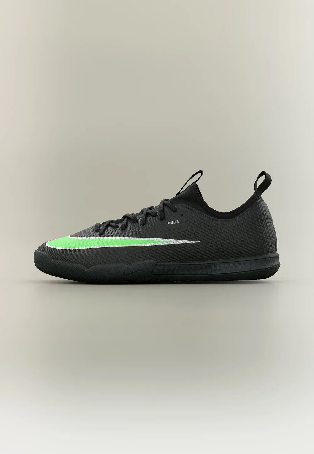 Кроссовки для мини-футбола Jr Mercurial Vapor 17 Academy IC унисекс Nike Performance, Black/Illusion Green