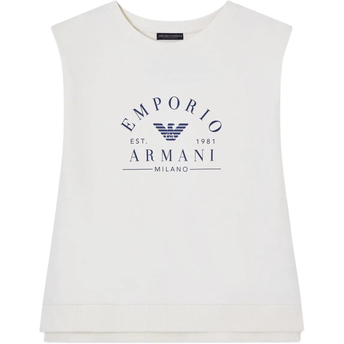 Топ-майка Emporio Armani, White