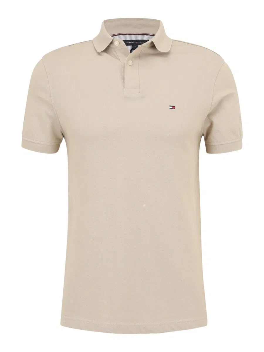 Рубашка TOMMY HILFIGER 'CORE 1985 REGULAR POLO' цвета хаки