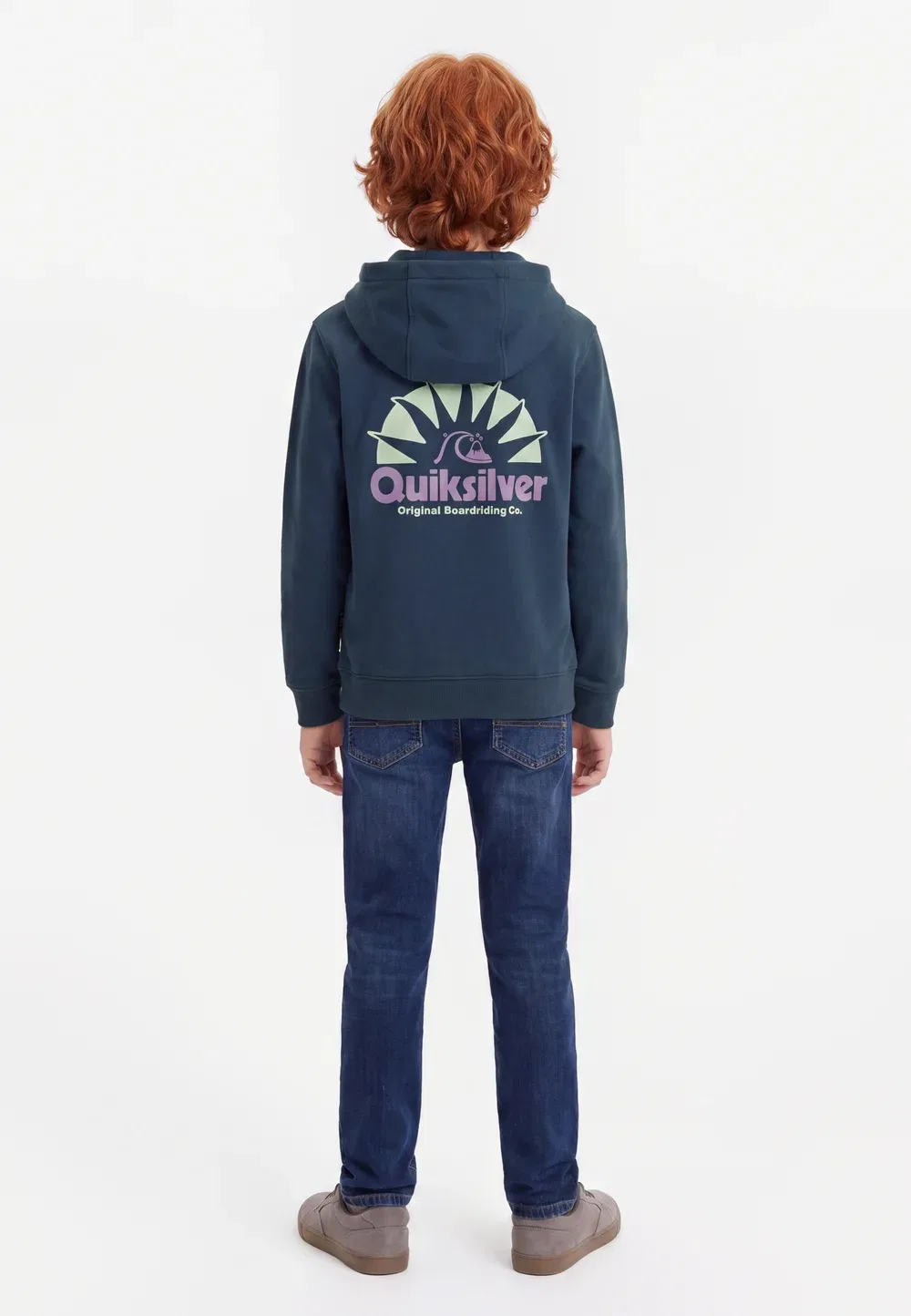 Толстовка на молнии Quiksilver, Dark Denim — фото 2