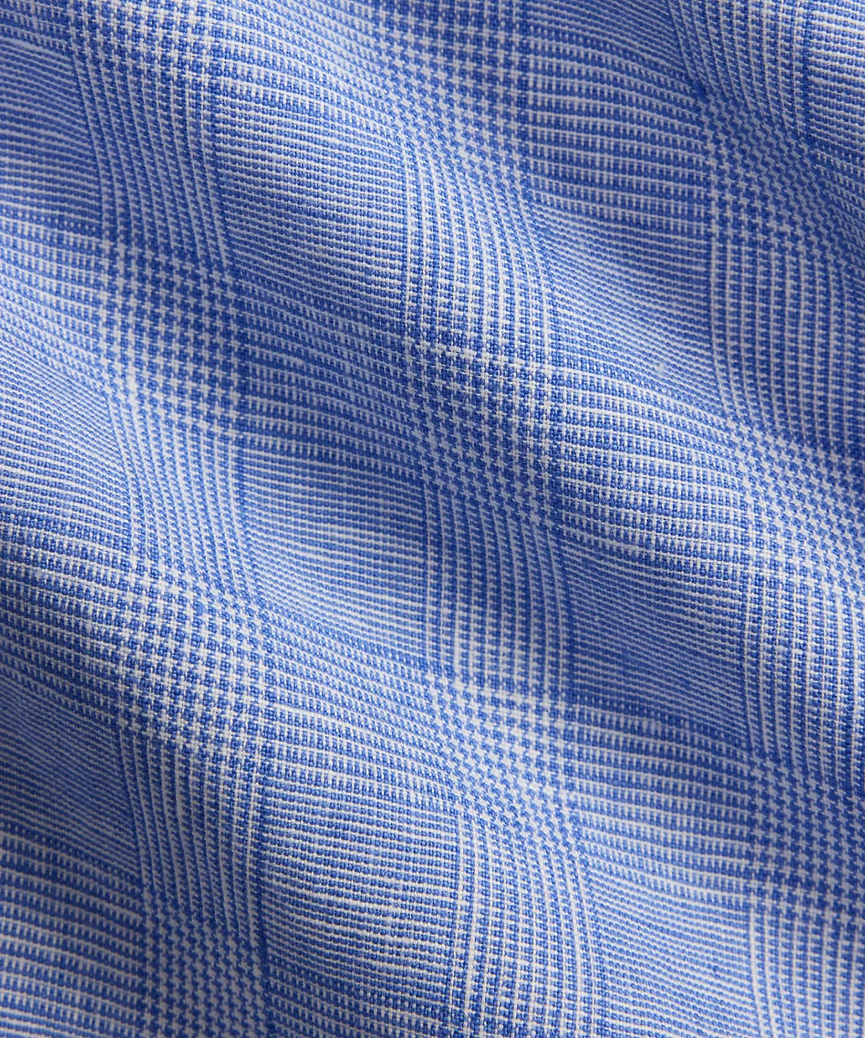 Мужская рубашка-оверсайз с длинным рукавомGlen Plaid POLO RALPH LAUREN, Blue — фото 3