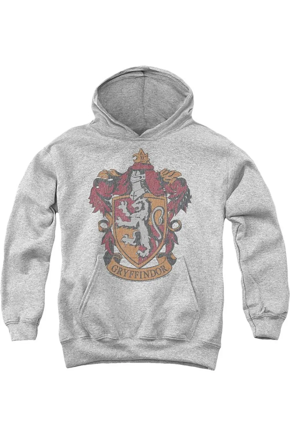 Детское худи с капюшоном Harry Potter Gryffindor Gildan, Athletic Heather