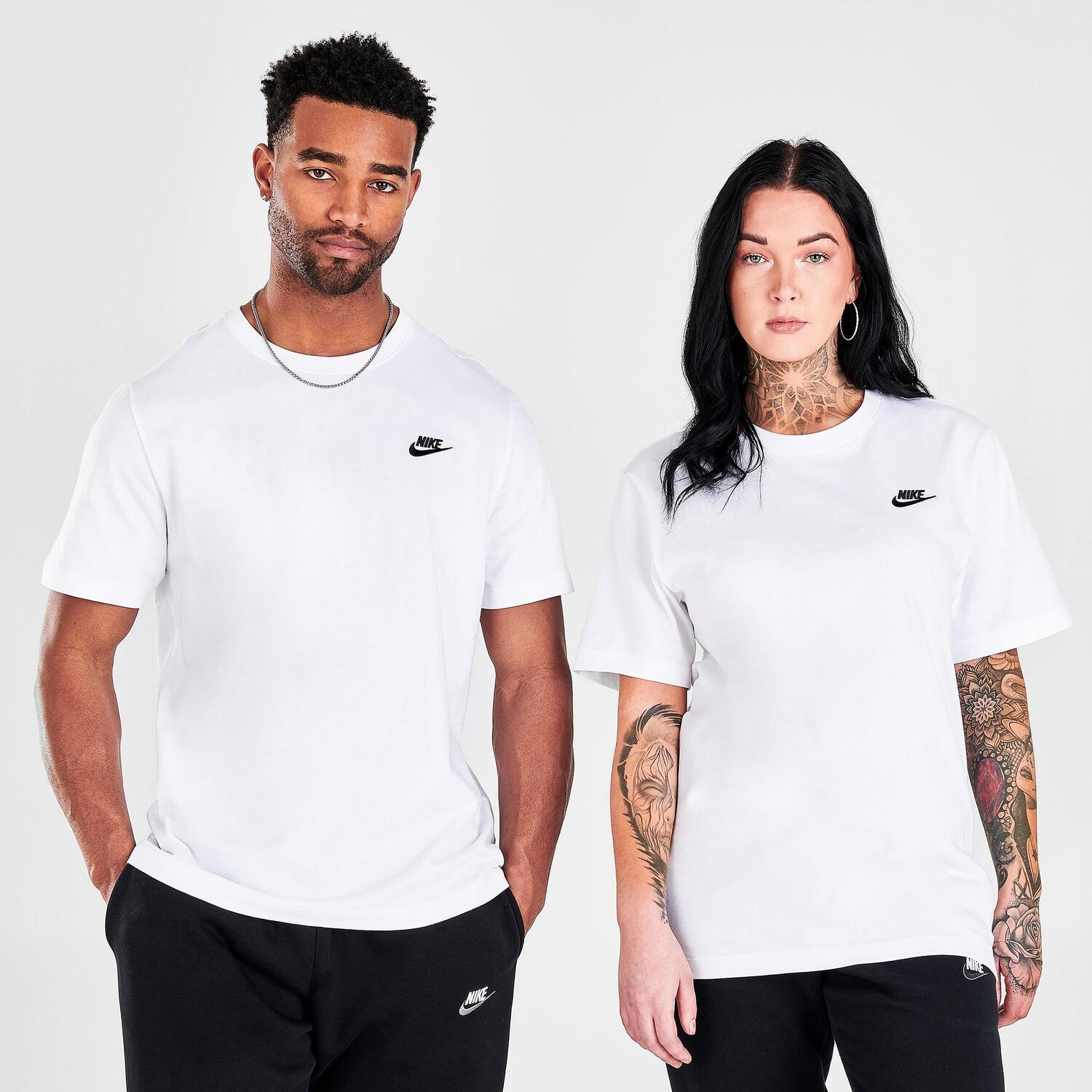 

Футболка Nike Sportswear, бело-черный