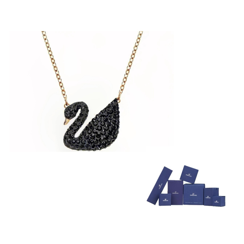 

Swarovski Подвеска с искусственными кристаллами для женщин в черном цвете