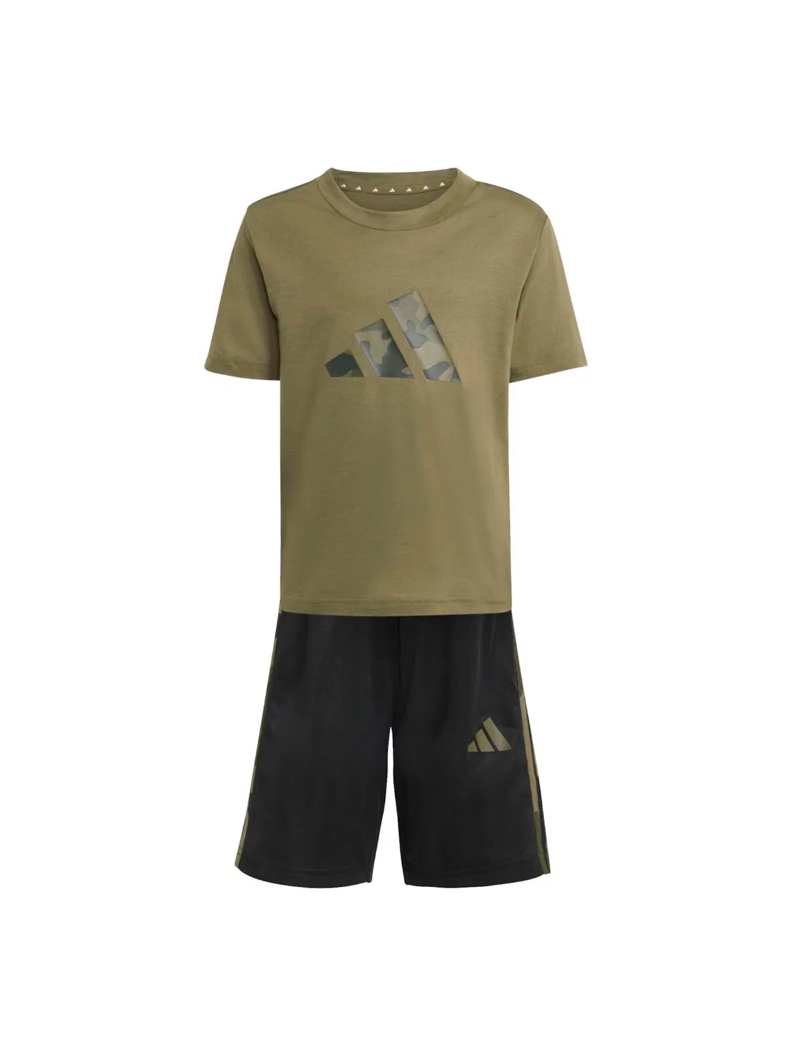 Спортивный костюм Adidas Sportswear Train Essentials, зеленый