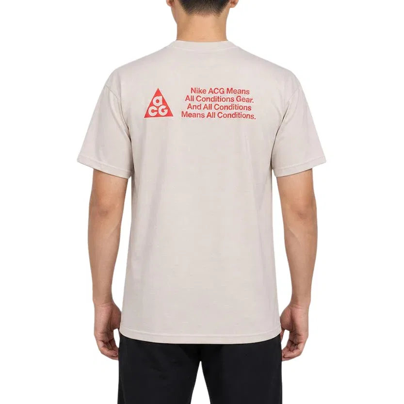 Мужская футболка ACG Dri-FIT T-Shirt 'LT Orewood BRN' Nike, Lt Orewood Brn — фото 2