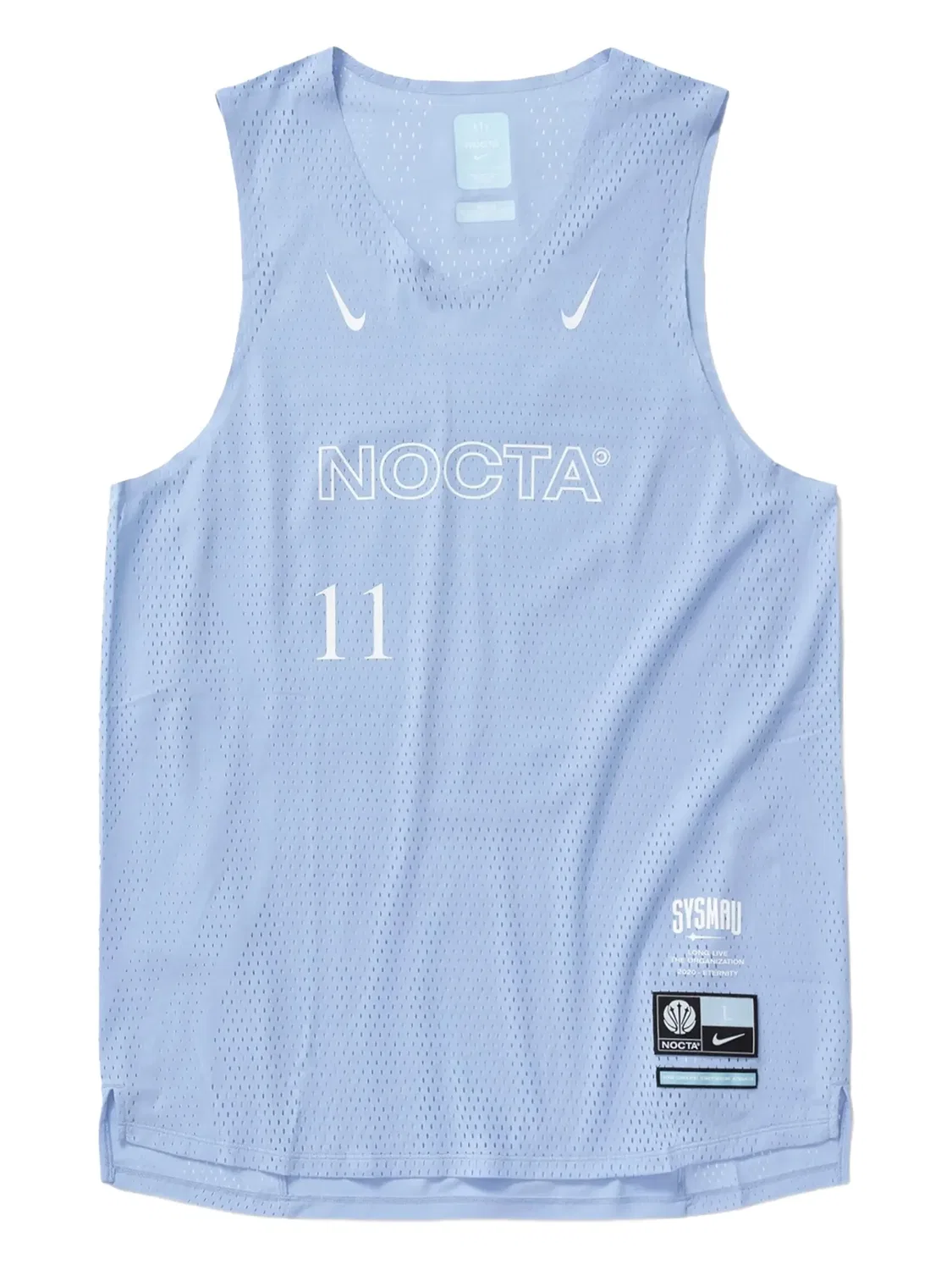 Топ без рукавов из коллаборации с Nocta Nike, синий