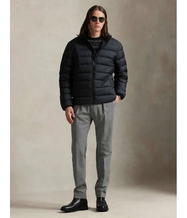 Мужская куртка-пуховик Regular Fit Polo Ralph Lauren, черный — фото 2
