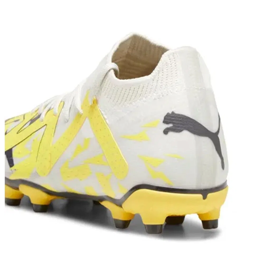Детские футбольные бутсы FUZIONFIT360 Future Match FG/AG Jr PUMA, Sedate Gray Asphalt Yellow Blaze