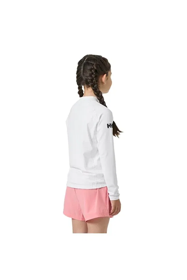 Детское для девочек свитшот с длинным рукавом Helly Hansen, White — фото 2