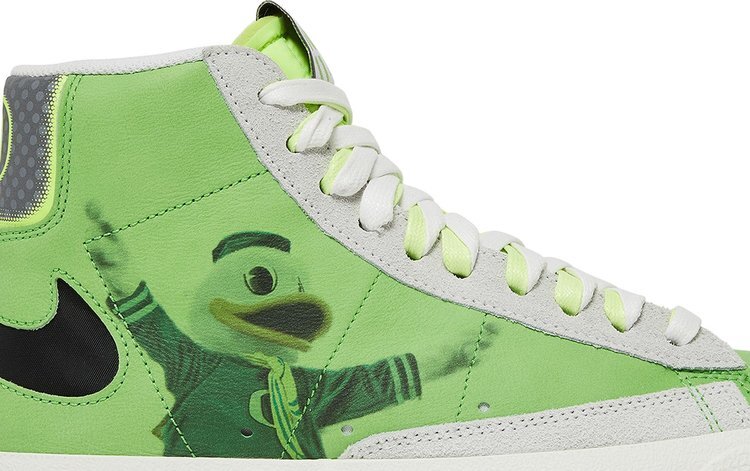 Кроссовки Nike Blazer Mid ’77 'University of Oregon Men's Basketball' PE, зеленый — фото 3