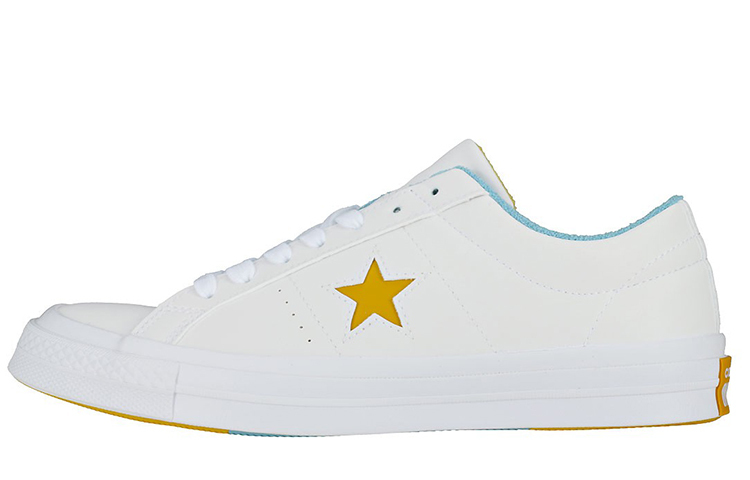 

Кроссовки One Star Converse Ox 'White Mineral Yellow', Серый, Кроссовки One Star Converse Ox 'White Mineral Yellow'