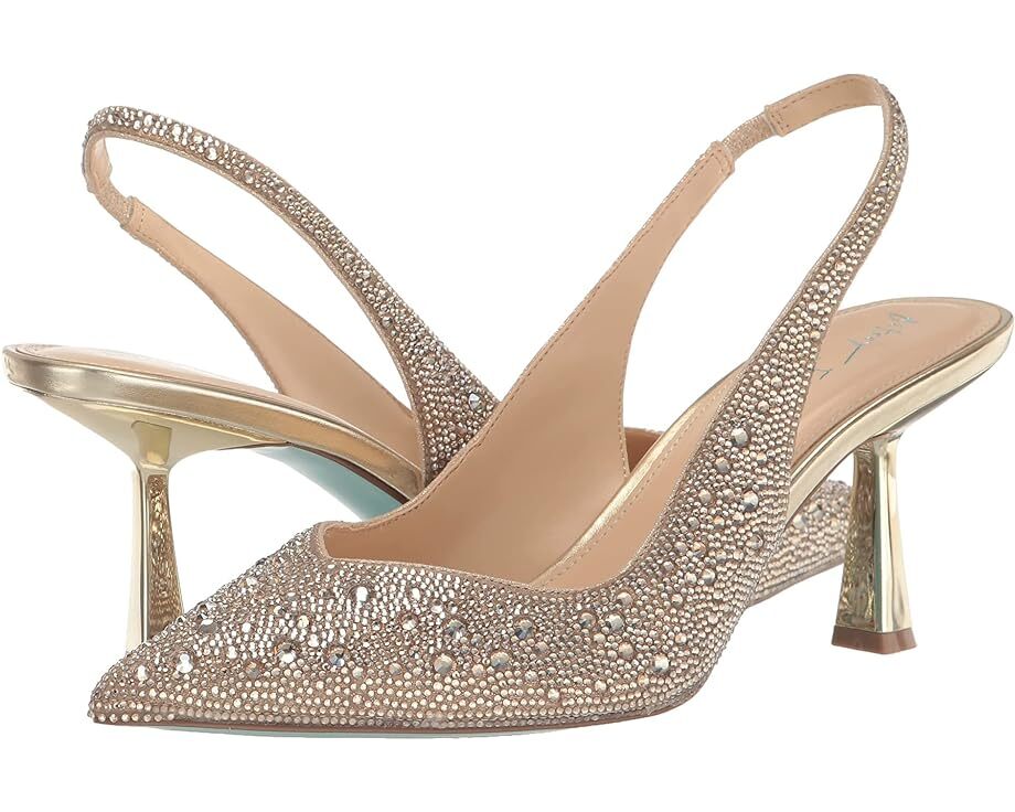 Туфли Blue by Betsey Johnson Clark, цвет Light Gold