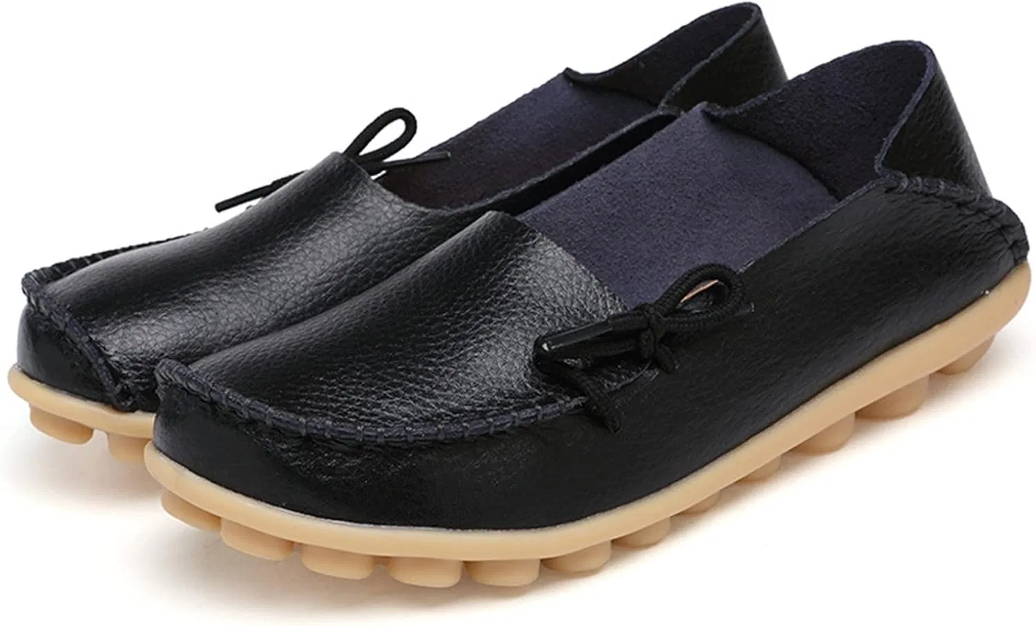 Лоферы кожаные женские, Black Gikleihwy