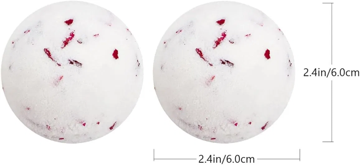 Набор Bath Bombs MAGICLULU, 2 шт, Almond, 200 г, White — фото 2